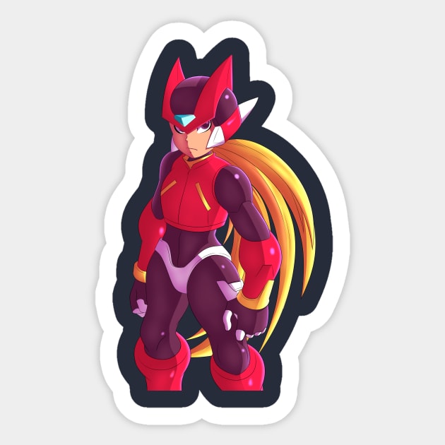 Megaman Zero Sticker by SenpaiLove